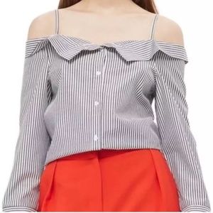 topshop bardot top